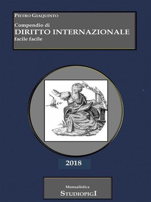 cover image of Compendio di DIRITTO INTERNAZIONALE facile facile